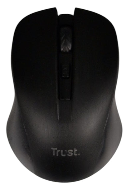 Trust Wireless Battery Operated USB Mouse, Black