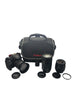 Canon EOS 1000D Camera DSLR 10.1MP with 18-55mm, 24-70mm, 90-300mm and Travel Bag