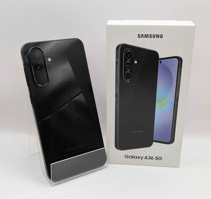 Samsung Galaxy A36 Dual Sim (8GB+256GB) Awesome Black, Unlocked, Boxed