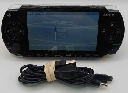 PSP Original Console Black with Charger unboxed
