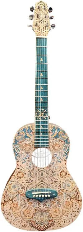 Lindo Sahara Electro Acoustic Travel Guitar (Read Description)