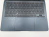 MacBook Air 14,2/M2 (8-CPU 8-GPU)/16GB Ram/256GB SSD/13"/Midnight/Boxed with Charger