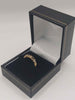 (9ct 375 Hallmarked&Tested), White And Black Stone Ring, Weight: 2.20g, Size O