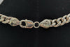 925 SILVER HALLMARKED, THICK CURBED CHAIN W/ LOBSTER LOCK, 72G, 20"