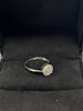 9ct 0.25kt Diamond Ring With Silver Band