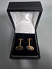9ct Gold Cufflinks  375 2.4G