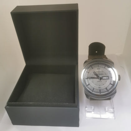 Diesel DZ-1472 Mens Watch, Boxed Green Wool Strap