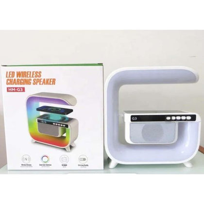 *BRAND NEW* led wireless charging speaker