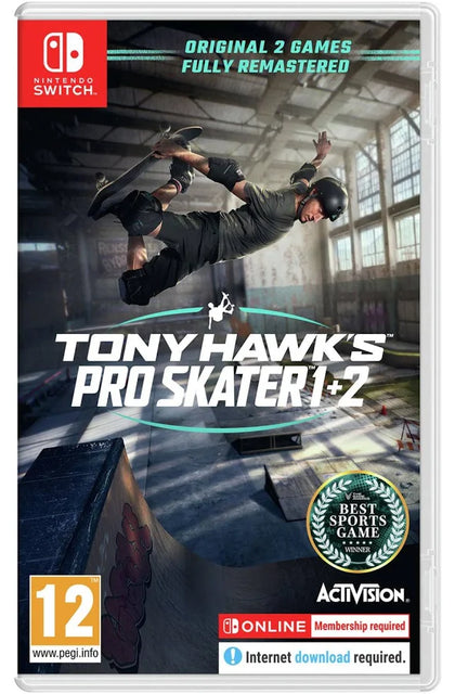 Tony Hawk's Pro Skater 1 2