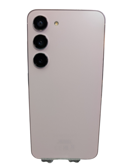 Pink Samsung S23 Mobile Phone