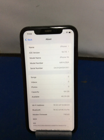 Apple iPhone XR - 64GB Storage