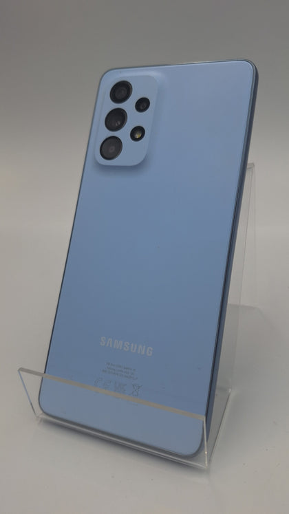 Samsung Galaxy A53 5G blue 128GB smartphone unlocked unboxed (heavy screenburn)
