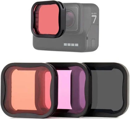 GEPULY Camera Lens Filter Set for GoPro Hero