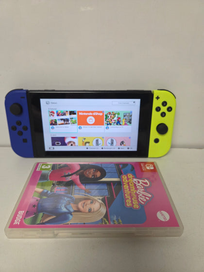 Nintendo Switch Neon Blue/Yellow Console & 1 Game