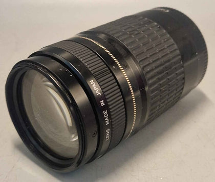 Canon EF 75-300mm f/4-5.6 Black Lens, with case