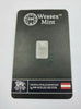 Wessex Mint 1g 999 solid silver