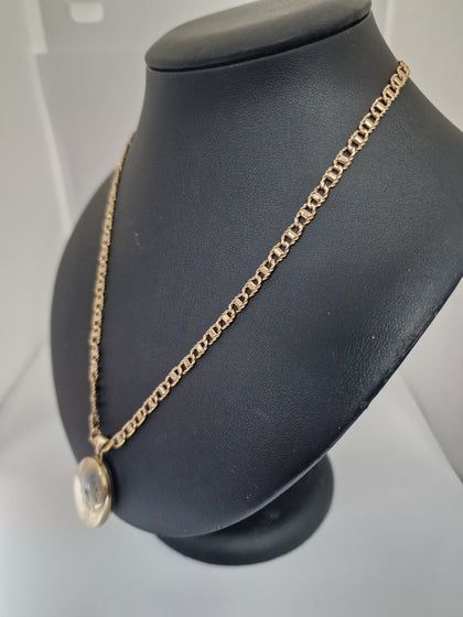 Gold Necklace with Pendant 375 9CT 12.3G
