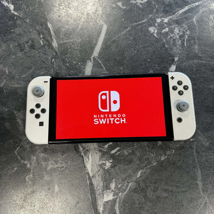 Nintendo Switch OLED - 64GB White Gaming Console Only