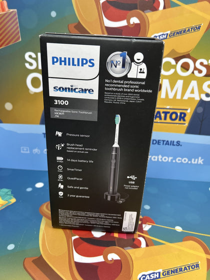 Philips Sonicare DailyClean 3100 Electric Toothbrush Black