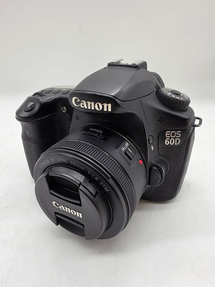 Canon Eos 60D w/50mm Lens (24 month warranty)