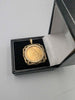 22CT Yellow Gold Victorian 1890 Full Sovereign Coin With 9ct Pendant Mount - 11.63 Grams