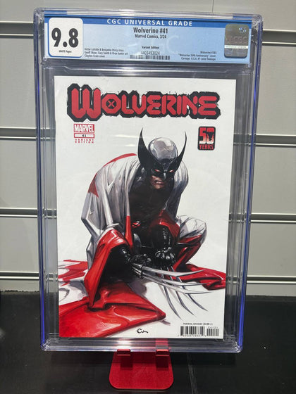 ** SALE ** Wolverine #41 CGC 9.8 Clayton Crain Variant Edition 50th Anniversary (2024)