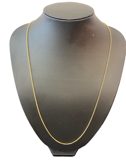 9CT GOLD NECKLACE LEIGH STORE