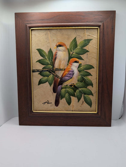 Painting Of Shrikes By Gris