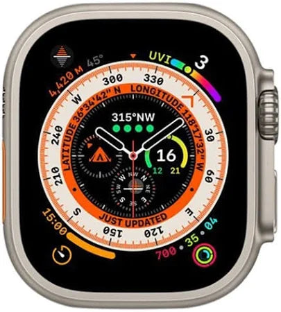 Apple Watch Ultra (Cel) , Titanium Midnight Ocean band, 49mm, 1st gen