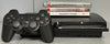 Sony Playstation 3 Slim 120GB Black Console Bundle ( + Battlefield: Bad Company, Call Of Duty Modern Warfare 2, Assassin's Creed ) ** Unboxed **