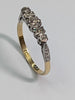 18CT GOLD AND PLATINUM  DIAMOND RING