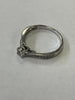 9ct Ring 2.31g 0.2ct Diamond Size P