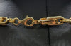 18CT 750 Hallmarked, Yellow Gold, Gypsy Link Chain W/ Lobster Lock, 26", 16.82