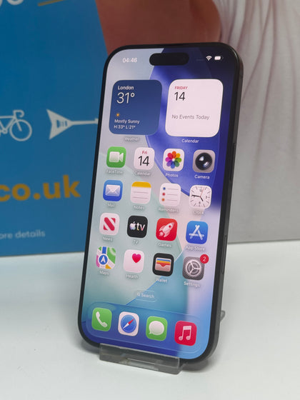 Apple iPhone 16 Pro - 128GB - Black Titanium - 90% BH