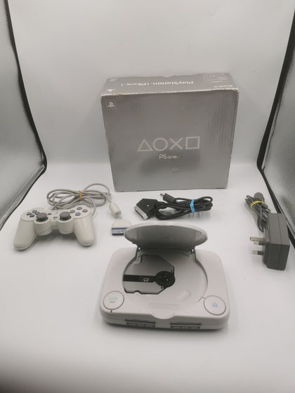 Sony PSone Console, White, Boxed with 1 controller and Wires
