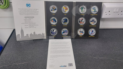 DC The Official Batman Collection Entire 12 Coins - Fantastic Condition - RARE