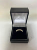 9ct white gold wedding band 4.0G size N stamped