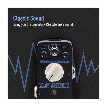 SONICAKE Blue Skreamer Vintage Dumble Blues Analog Overdrive Guitar Effects Pedal - Collection Only.