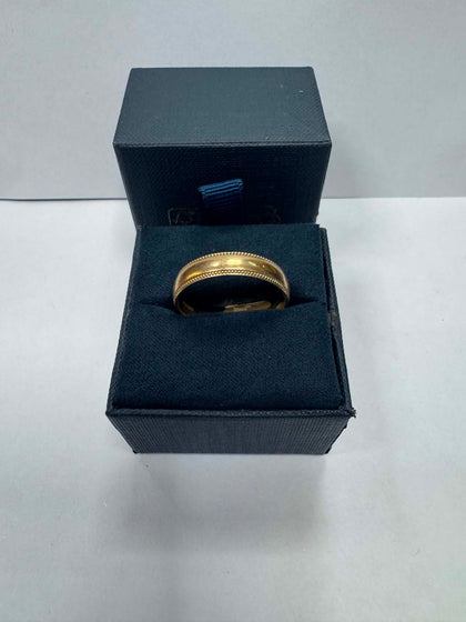 4.3g 9ct Gold Wedding Band Ring - Size Z - **Hallmarked**