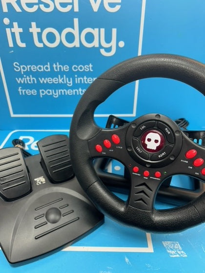 Numskull Multi Format Racing Wheel with Pedals.