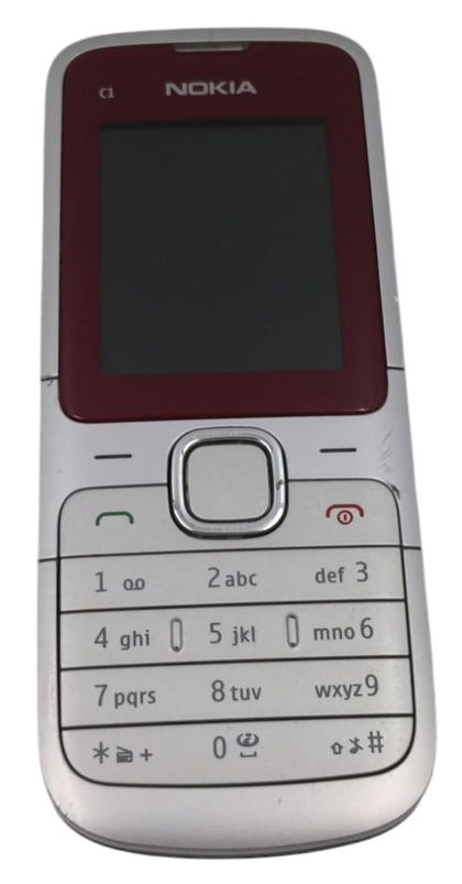 Nokia C1-01 Red, Locke to Vodafone Network
