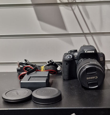 Canon 750D DSLR Camera 24.2MP & EFS 18-55mm Lens (Fully Tested)