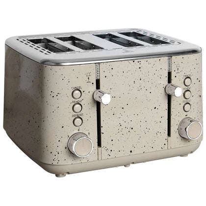 Kiso 4-Slot Toaster - Cream - COLLECTION ONLY