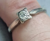 9ct White Gold Diamond Ring