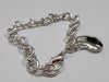 Silver Charm Bracelet With Silver heart
