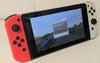 Nintendo Switch Red+White NO Dock- 2 Unboxed Games