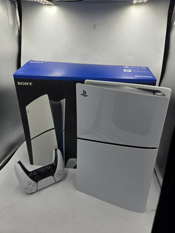 Playstation 5 Slim Digital Edition Console, 1TB, White, Boxed