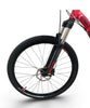 B-twin rock rider 540 mountain bike 27 speed 27.5” wheels 19” frame -Red