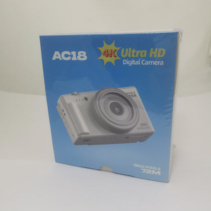 AC18 4K ULTRA HD 72MP Digital VIDEO Camera - **SEALED NEVER USED**