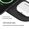 Belkin BoostCharge Pro 2-in-1 Wireless Charging Pad with Magnetic Qi2 15W, Fast Charging iPhone Wireless Charger Compatible with iPhone 16/15/14